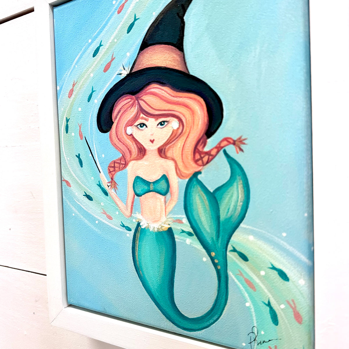 Witch Mermaid Painting