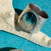Assorted Artist Made Beach Resin Rings