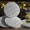 Absorbent Clay Coaster Set