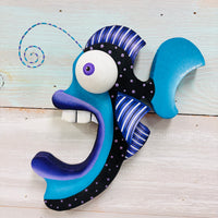 "Frank Fresh" Wooden Funky Fish