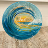 Assorted Artist Painted Glass Plates (Decor Only)