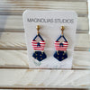 2 Piece Bathing Suit Dangle Polymer Clay Earrings