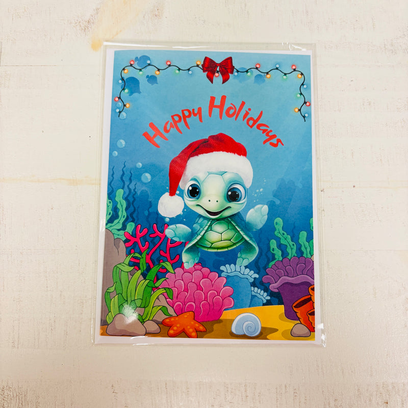 Assorted 5x7 Original Christmas Art Print Greeting Cards