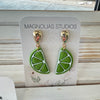 Assorted Fruit Polymer Clay Earrings