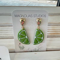 Assorted Fruit Polymer Clay Earrings