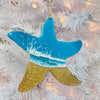 Assorted Starfish Resin Christmas Ornaments