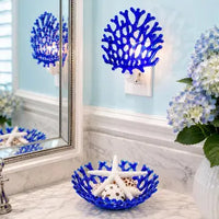 Glass Coral Bowl's
