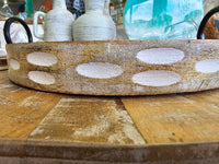 Assorted Wooden Trays w/ Dark Teal Resin Beach Theme and Metal Handles Sunshine & Sweet Peas Coastal Decor