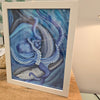 Framed Shark & Octopus Print