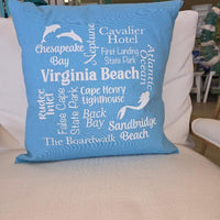 Assorted Canvas Pillows Sunshine & Sweet Pea's Costal Decor