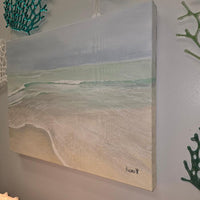 Beachscape Painting on Canvas Sunshine & Sweet Pea's Costal Decor