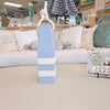 Striped Wooden Buoy Sunshine & Sweet Pea's Costal Decor