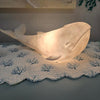 Sandstone Whale Lamp Sunshine & Sweet Peas Coastal Decor