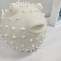 Sandstone Puffer Fish Lamp Sunshine & Sweet Peas Coastal Decor