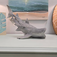 Whale Shark Sculpture Sunshine & Sweet Peas Coastal Decor