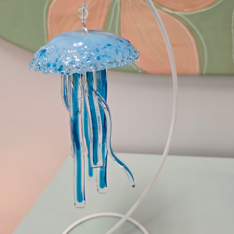 Assorted 5" Glass Jellyfish