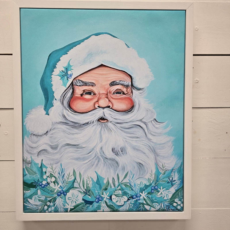 Coastal Santa w/Garland Assorted Prints