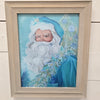 Coastal Santa in Teal Suit w/Garland Assorted Prints