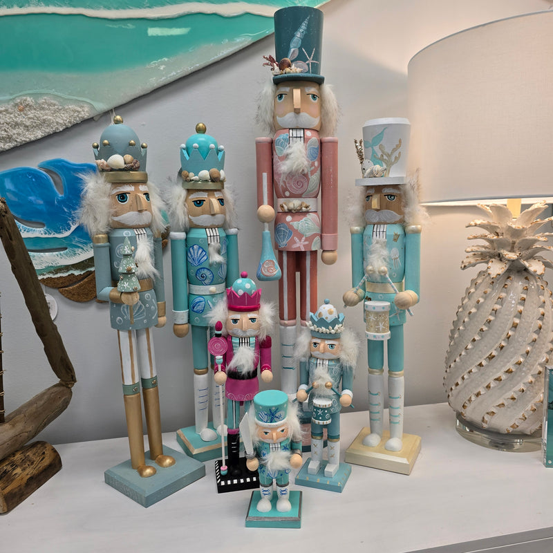 Assorted Hand Painted Coastal Nutcrackers