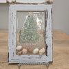 Assorted Holiday Coastal Glass Art w/ Shells, Glass, Resin, Sand- 4"x 6"