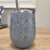 "The Ocean Made Me Salty" Stemless Wine Tumbler