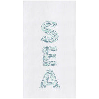 Flour Sack Embroidered Kitchen Towels