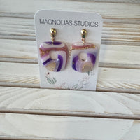 Assorted Dangle Polymer Clay Earrings