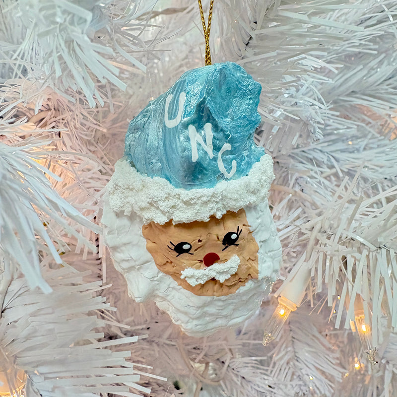 Assorted Oyster Santa Virginia Universities Ornament