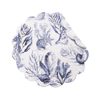 Coastal Midnight Lagoon Table Linens