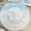 Coastal Accent Table w/ Anastasia Musick Art