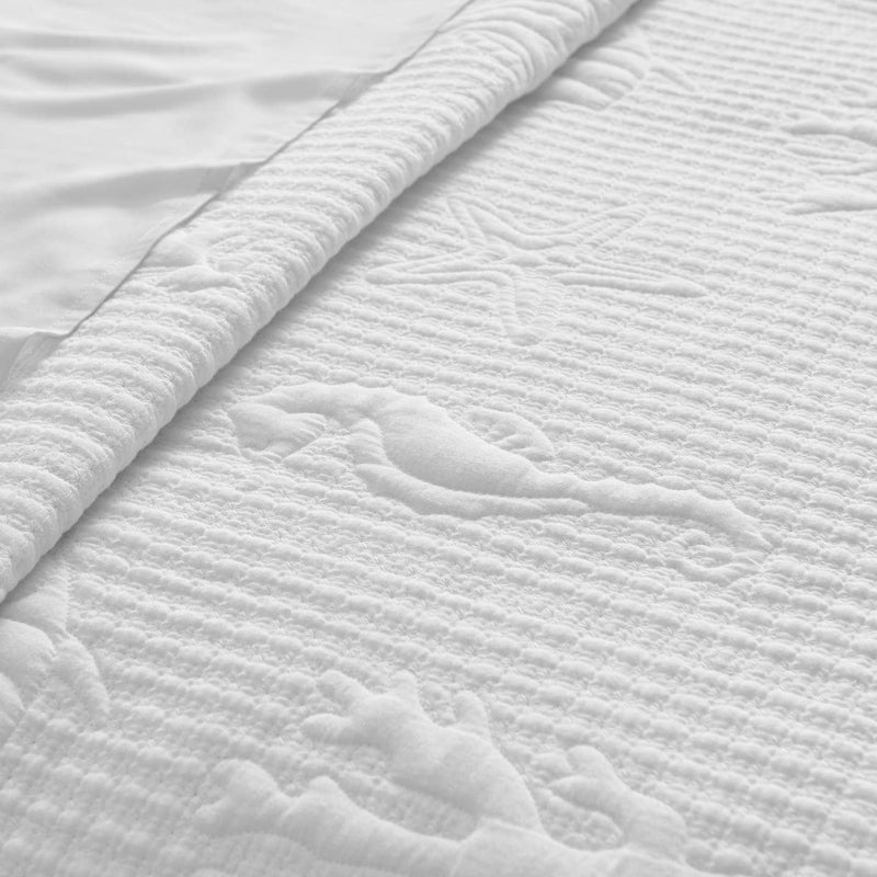 Cross Stitch Sea Coastal Quilt Set- Assorted Sizes