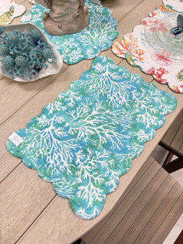 Chandler Cove Table Linens Sunshine & Sweet Peas Coastal Decor