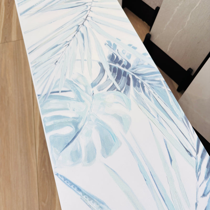 Long Bench w/ 3 Removable Baskets w/ Anastasia Musick Artwork