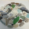 Sea Glass and Shell Framed Art