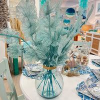 Fan Coral Teal Sprigs Decoration