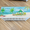 Hand Painted  Sturdy Wood Coffe Table/Bench