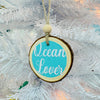 Assorted Wooden Coastal Inspired Ornaments