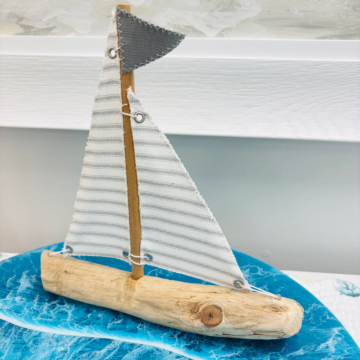 Assorted Driftwood Sailboat