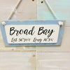 Wooden Coordinate Signs