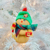 Assorted Sea Urchin Gingerbread Man Christmas Ornament