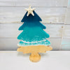 Resin Coastal Christmas Tree Table Setter