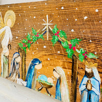 Assorted Hand Painted Holy Family Art