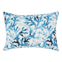 Blue Reef Indoor/Outdoor Pillows Sunshine& Sweet Peas Coastal Decor