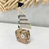 Assorted Driftwood Sailboats