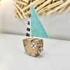 Assorted Driftwood Sailboats