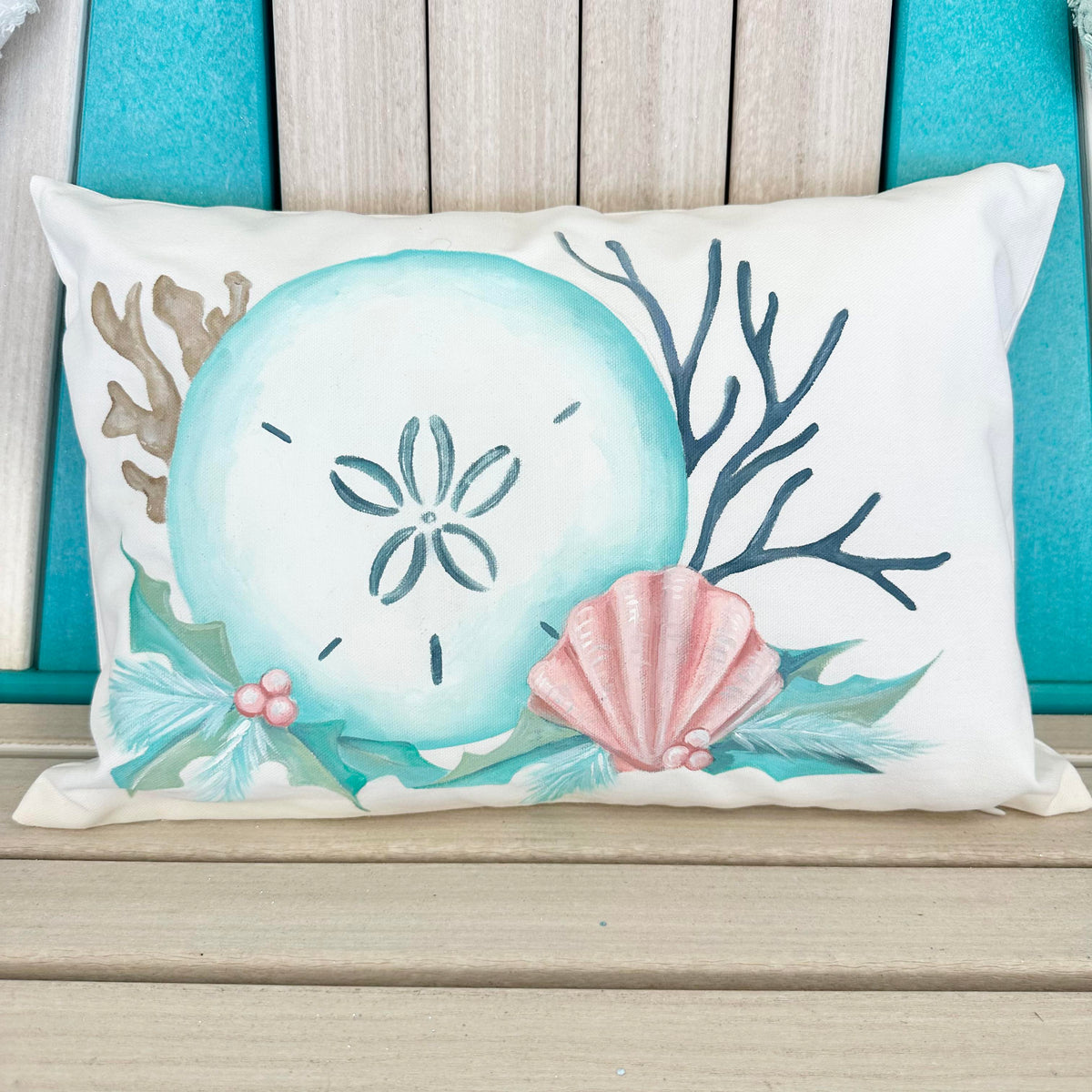 Painted Coastal Pillows