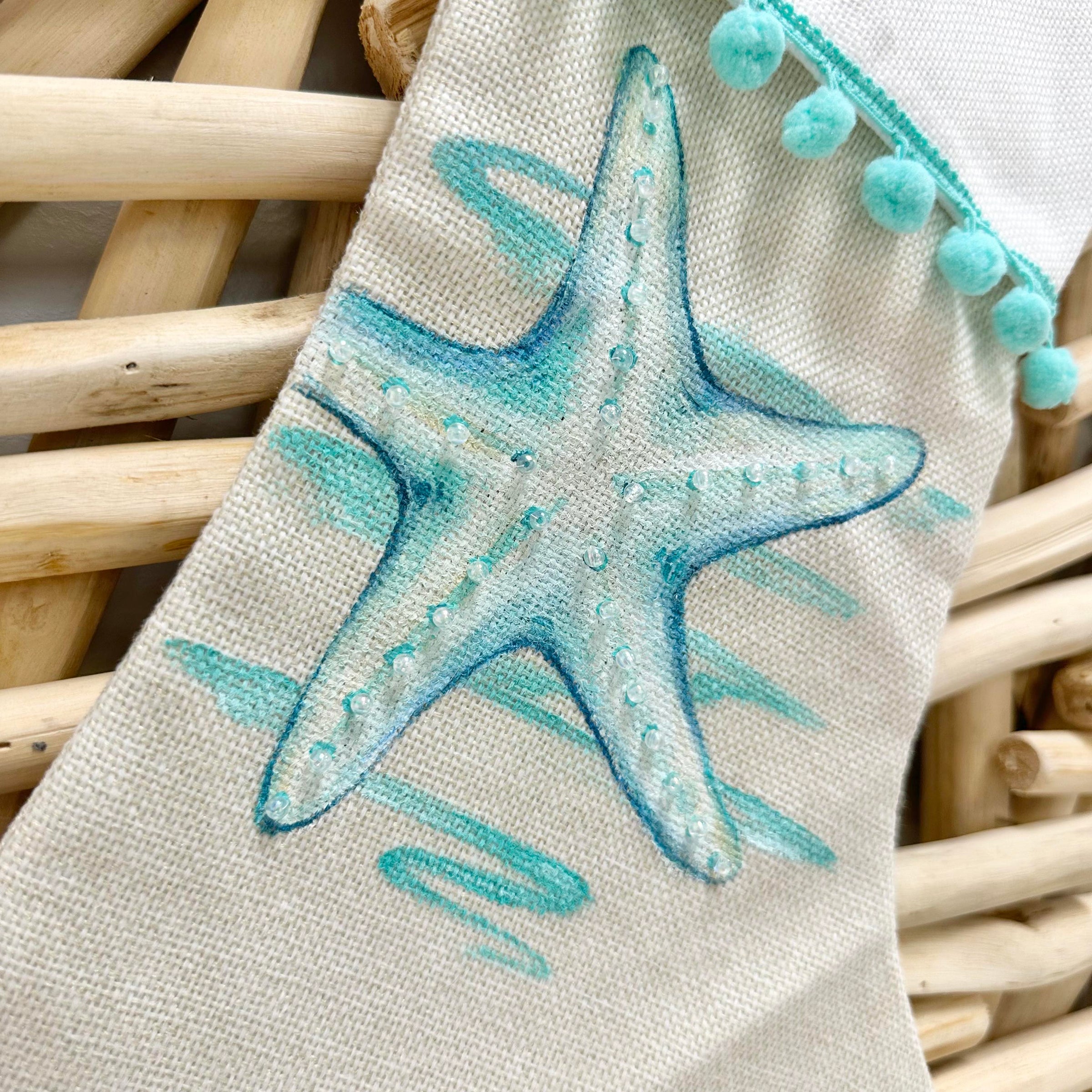 Coastal Inspired Starfish Stocking