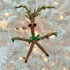 Assorted Reindeer Starfish Christmas Ornament