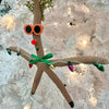 Assorted Reindeer Starfish Christmas Ornament