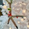 Assorted Reindeer Starfish Christmas Ornament